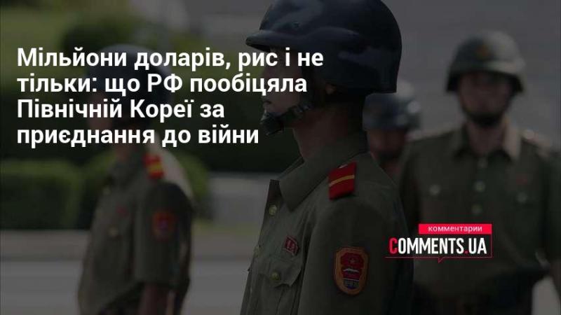 Мільйони доларів, рис та інші вигоди: які пропозиції РФ зробила Північній Кореї для участі у конфлікті.